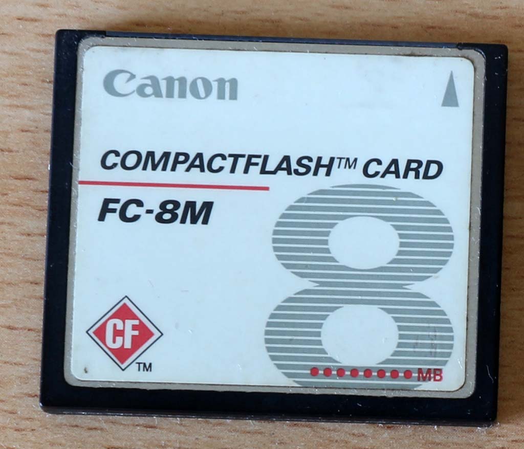 Compact Flash 8 MB