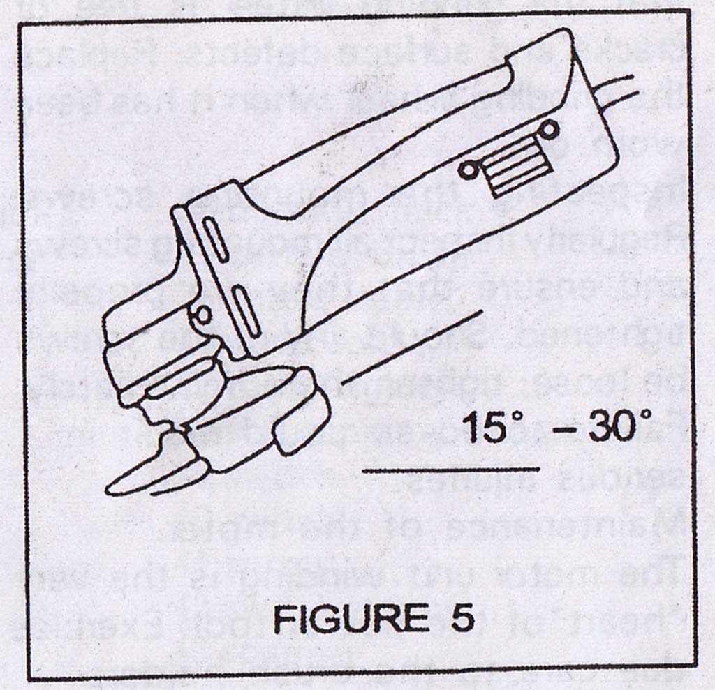 Angle grinder Figure 5