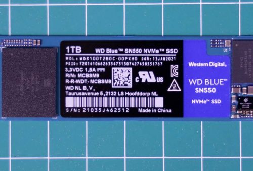 SSD WD Blue SN550 NVMe